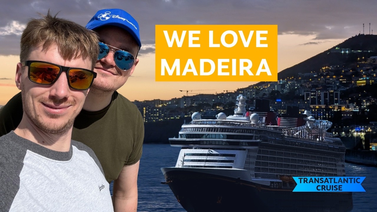 Funchal, Madeira at Sunrise & a Breathtaking Sail Away | Disney Fantasy | Part 4