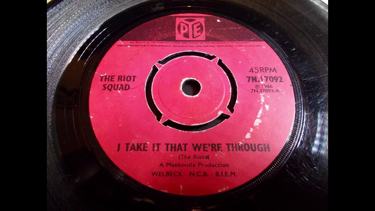The Riot Squad &ndash; I Take It We&rsquo;re Through    ____ UK Mod Freakbeat Monster &ndash; Dancer