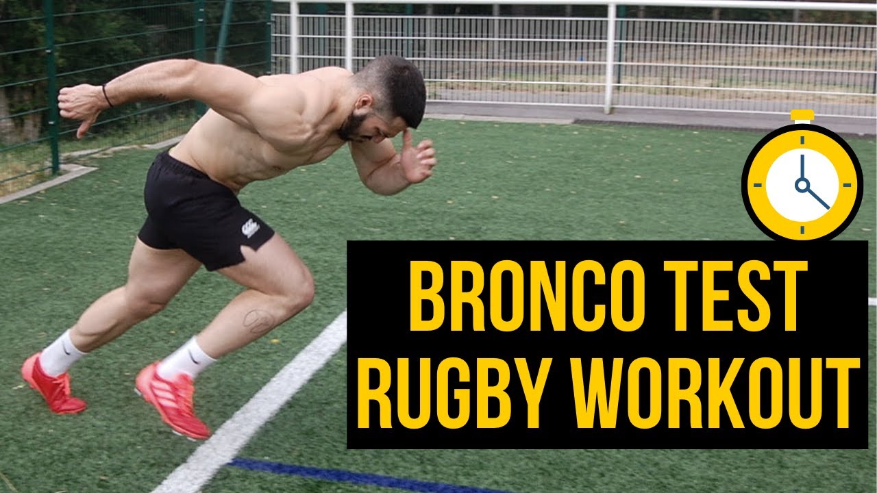 BRONCO TEST⎪RUGBY WORKOUT 🏉