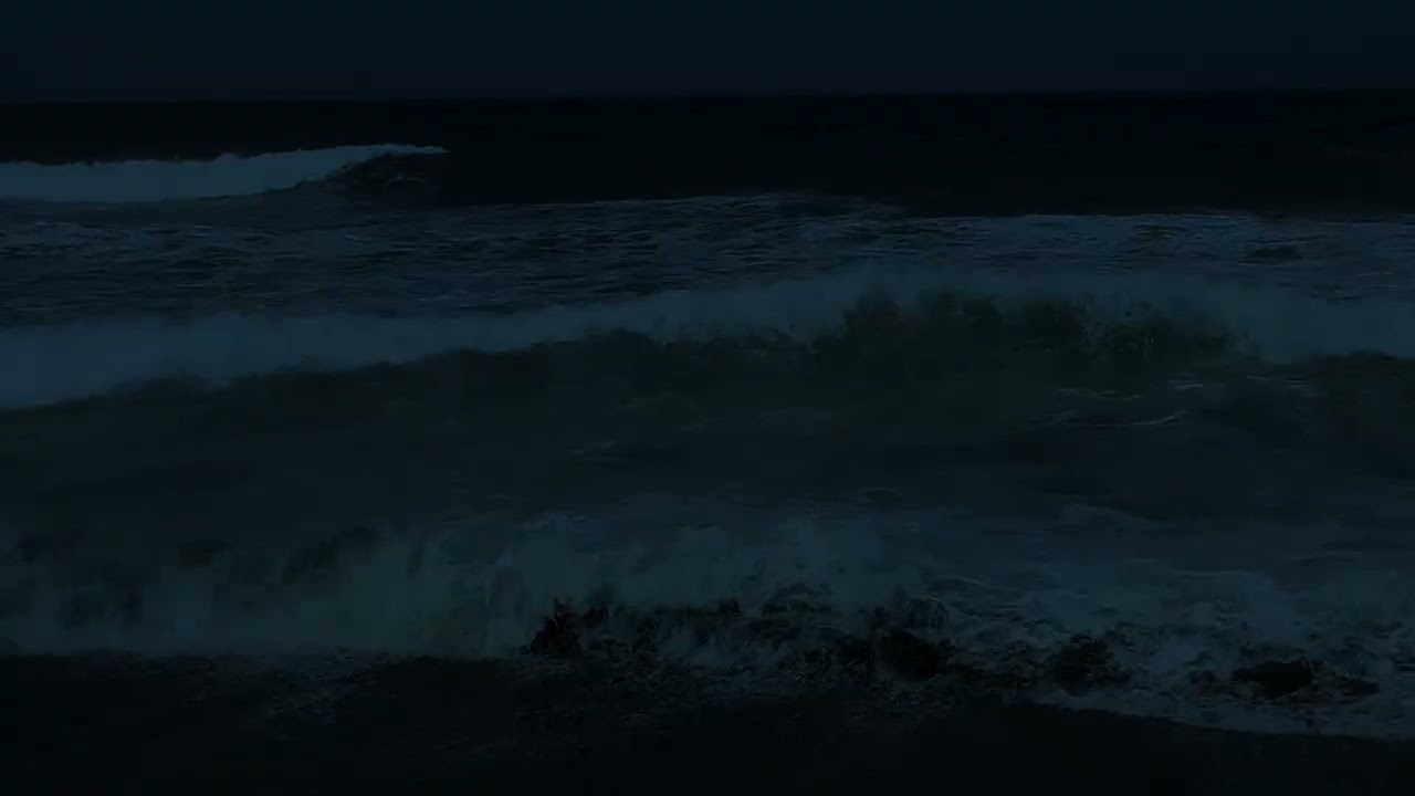 Ocean Waves for Mental Recovery | Quiet Ocean at Night to Restore Focus and Peace