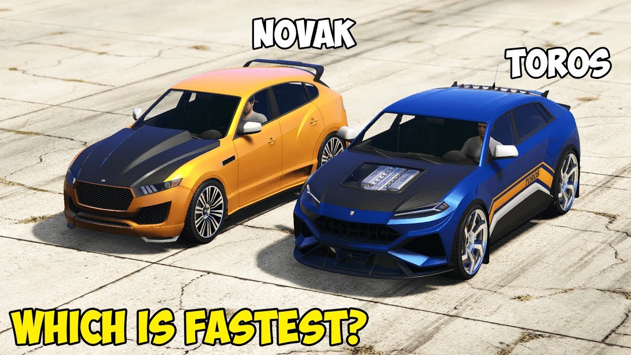 GTA 5 - LAMPADATI NOVAK vs PEGASSI TOROS - Which is Fastest?