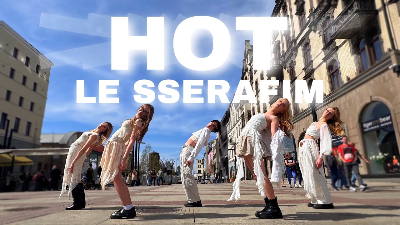 [KPOP IN PUBLIC | ONE TAKE] LE SSERAFIM (르세라핌) 'HOT' Dance Cover by Tomorrow Team from Poland