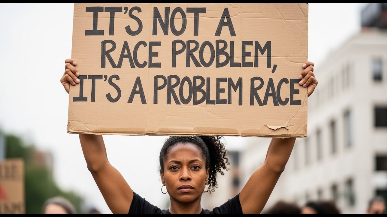 "It's Not A Race problem, It's A Problem Race", Says Black Lady