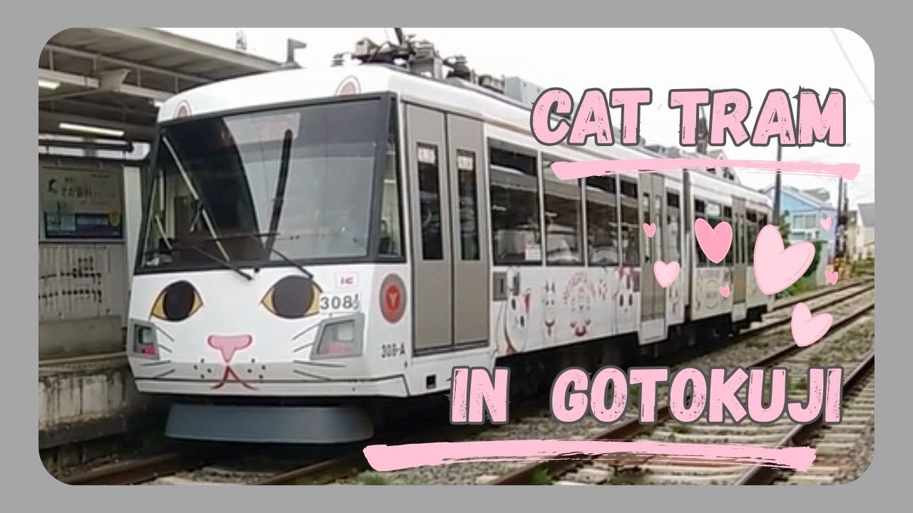The Cat Tram in Gotokuji is with Maneki Neko for good luck and I see it, JP, ... @SakuraZensekai
