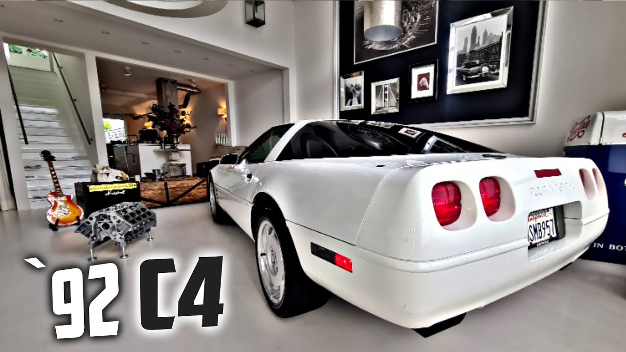 Corvette C4 1992 white