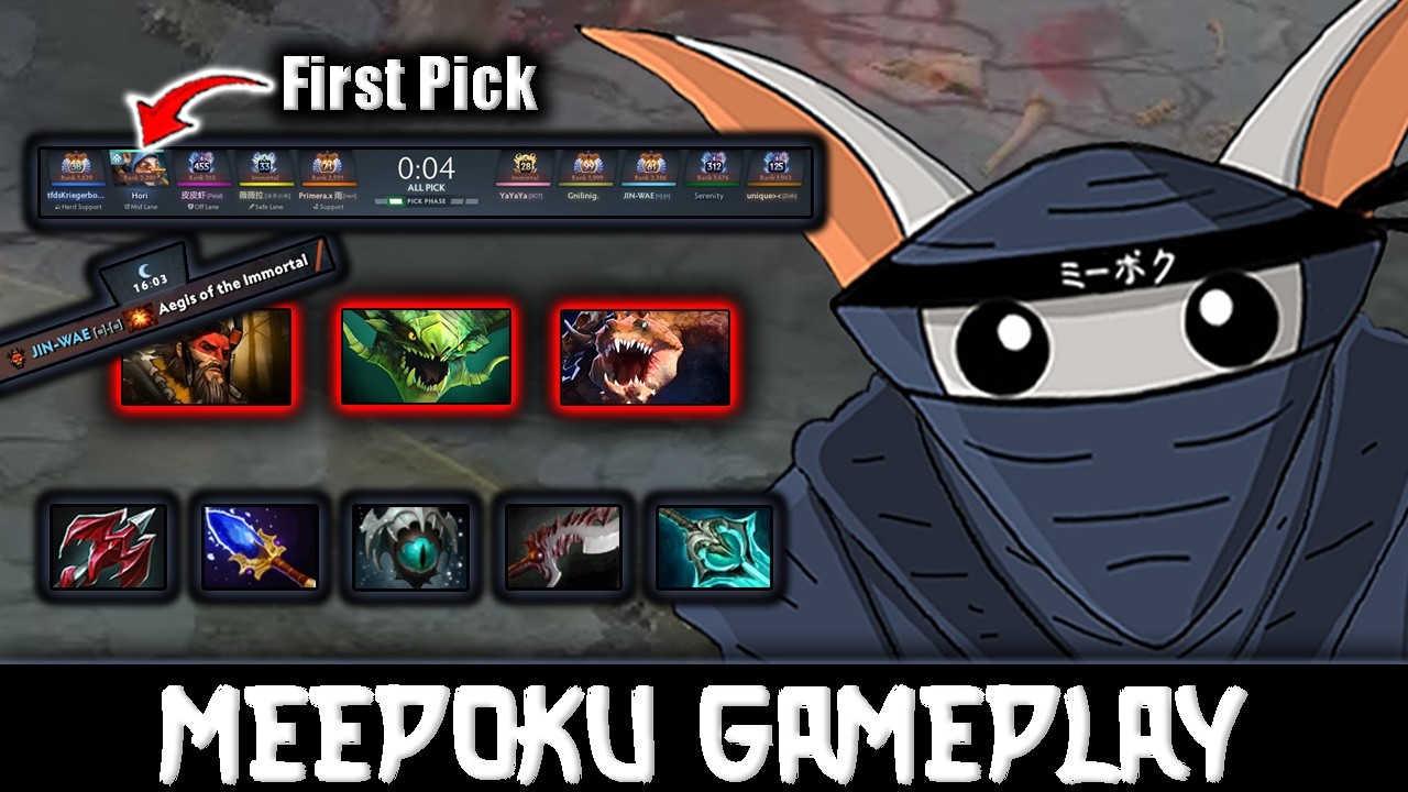 they trying to counter Meepoku with 3 strong tanky heroes🤡- Meepoku Journey#92