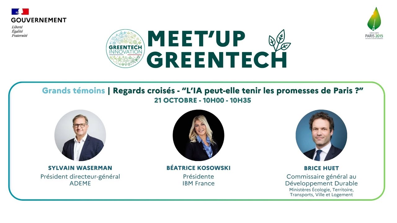 Regards croisés : L'IA peut-elle tenir les promesses de Paris ?