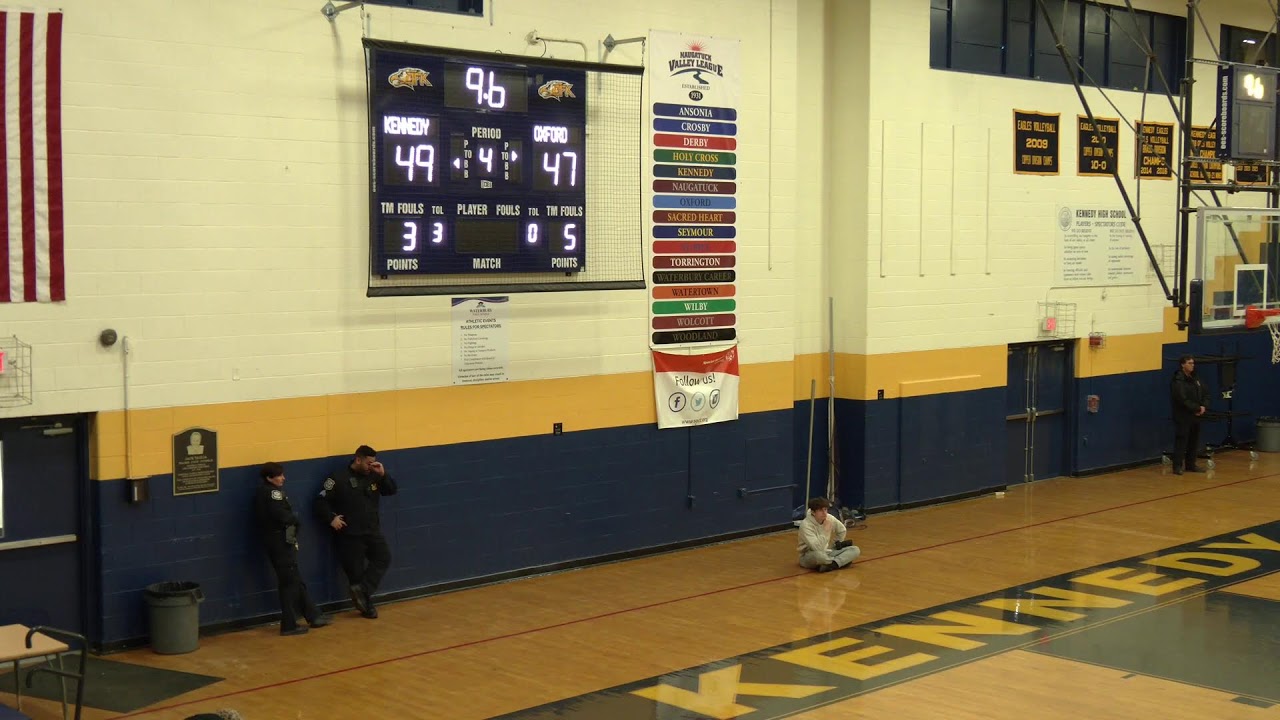 Waterbury Boys VAR Basketball - Kennedy vs Oxford - Jan 31, 2026