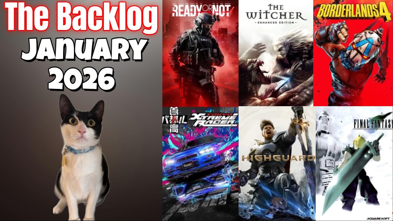 The Backlog: Games I Beat/Played In January 2026