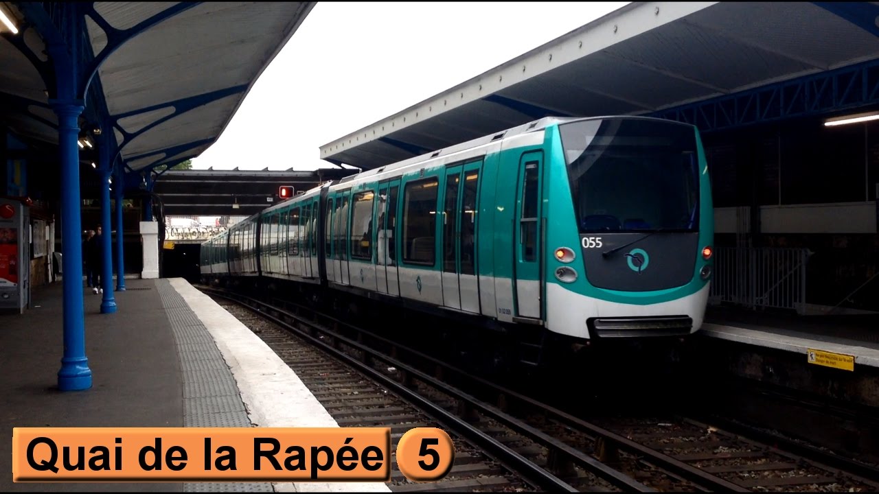 Парижский метрополитен : Ке-де-ля-Рапе | линия 5  ( RATP MF01 ) [2016]