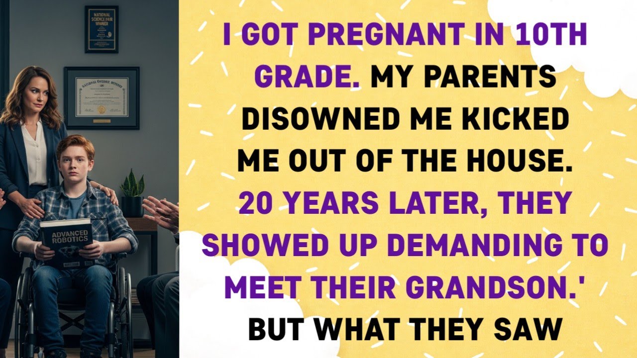 I GOT PREGNANT IN 10TH GRADE. MY PARENTS DISOWNED ME KICKED ME OUT OF THE HOUSE. 20 YEARS LATER,...
