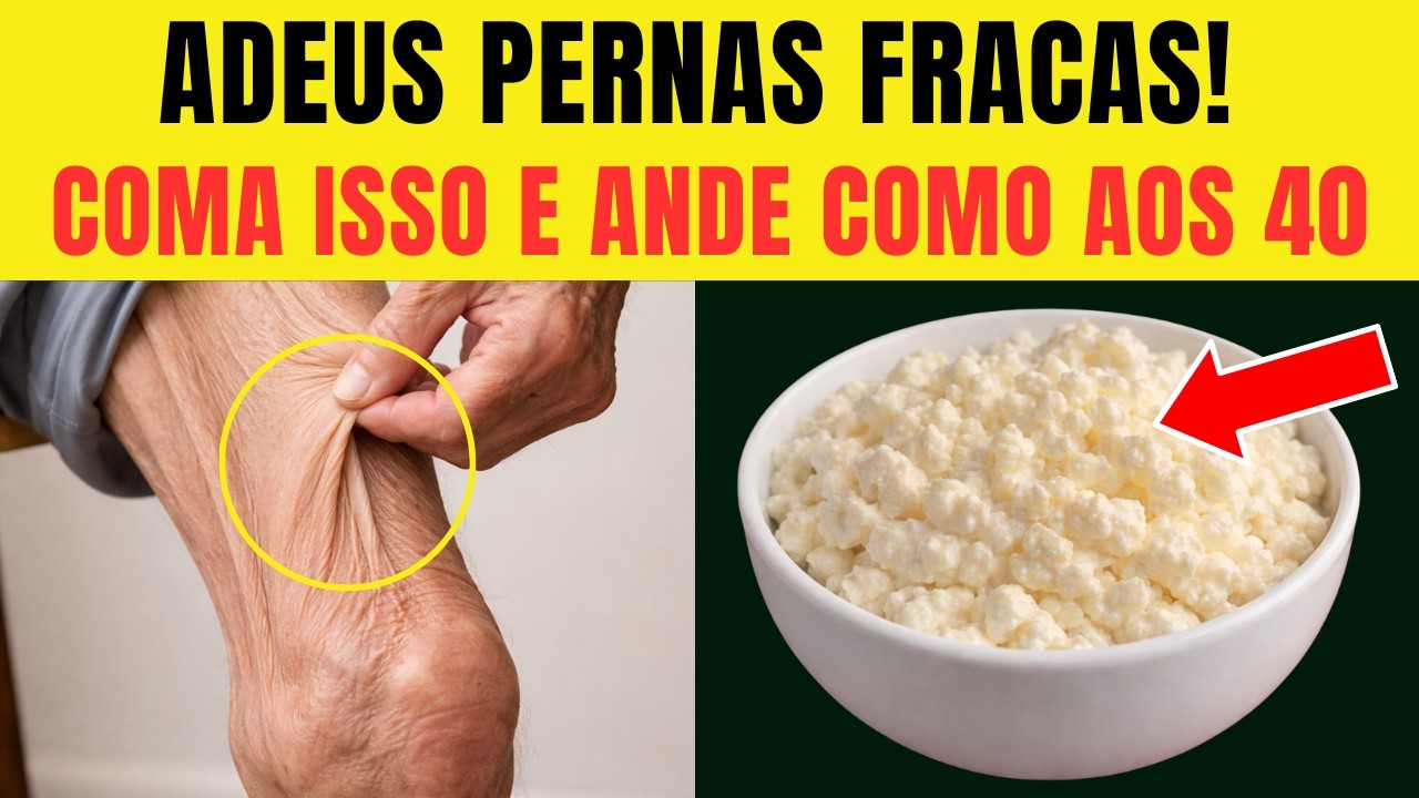 Tem mais de 60? Coma ESTE alimento antes de dormir e acorde com mais força nas pernas