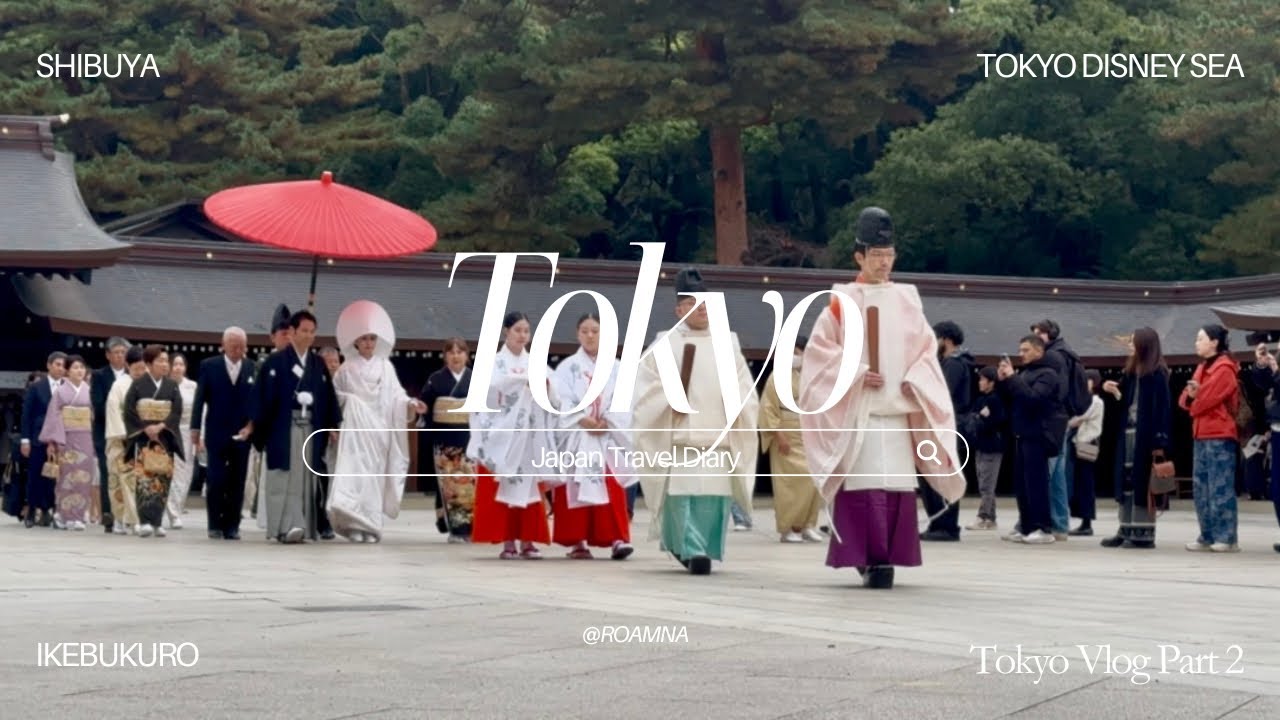 JAPAN VLOG: Shibuya | Tokyo Disney Sea | Ikebukuro
