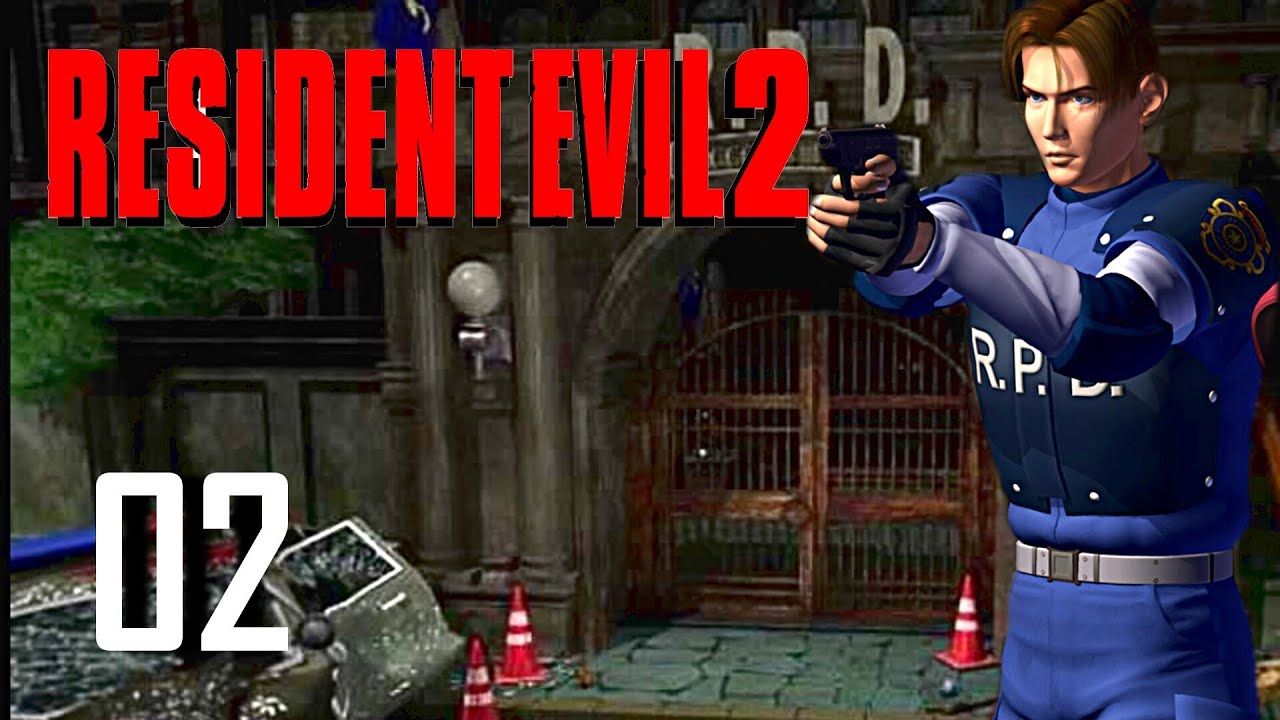 RESIDENT EVIL 2 1998 (LEON A) Chap 2 [Let's play] LE COMMISSARIAT [FR]