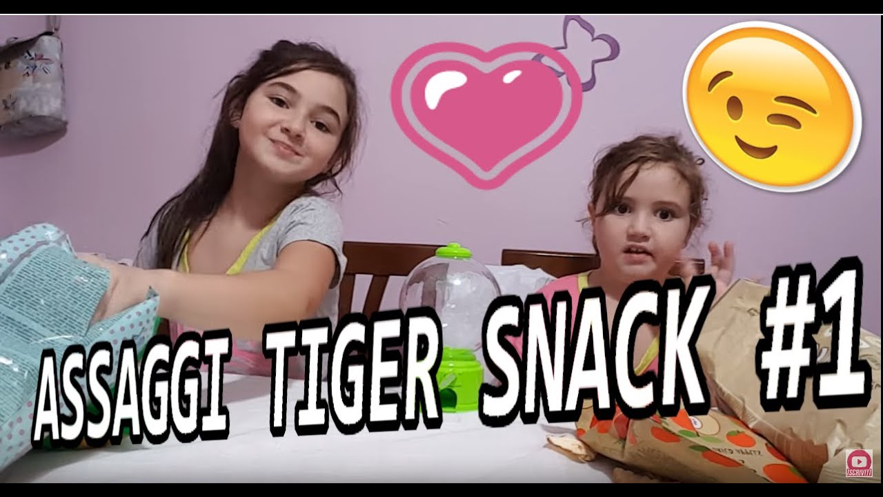 #UNBOXING Acquisti TIGER MEGA HAUL SNACK+ ASSAGGI #1