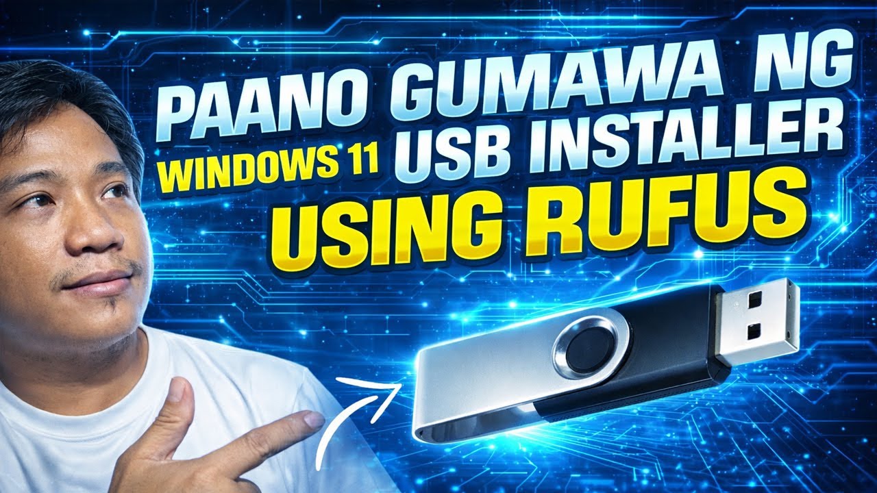 Paano Gumawa ng Bootable USB flash drive windows 11 | Rufus | Bhentech  #shopeetagtowin