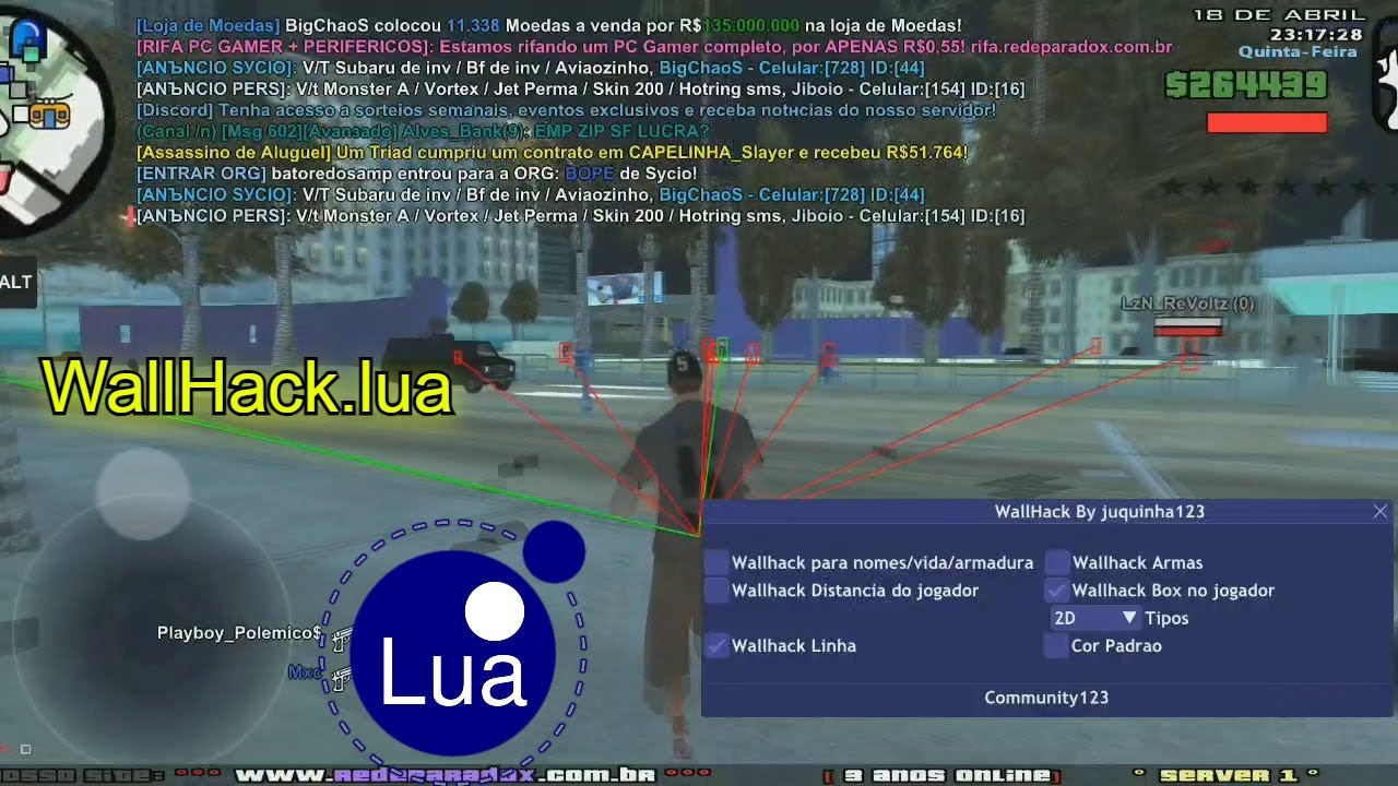 TOP 5 SCRIPTS MOBILE ( Lua ) MonetLoader