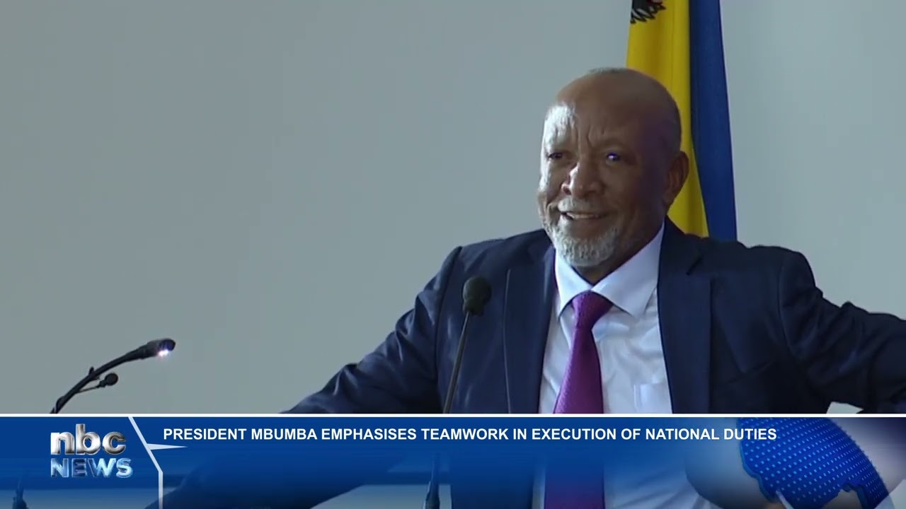 President Mbumba emphasizes the importance of teamwork in carrying out national duties - nbc