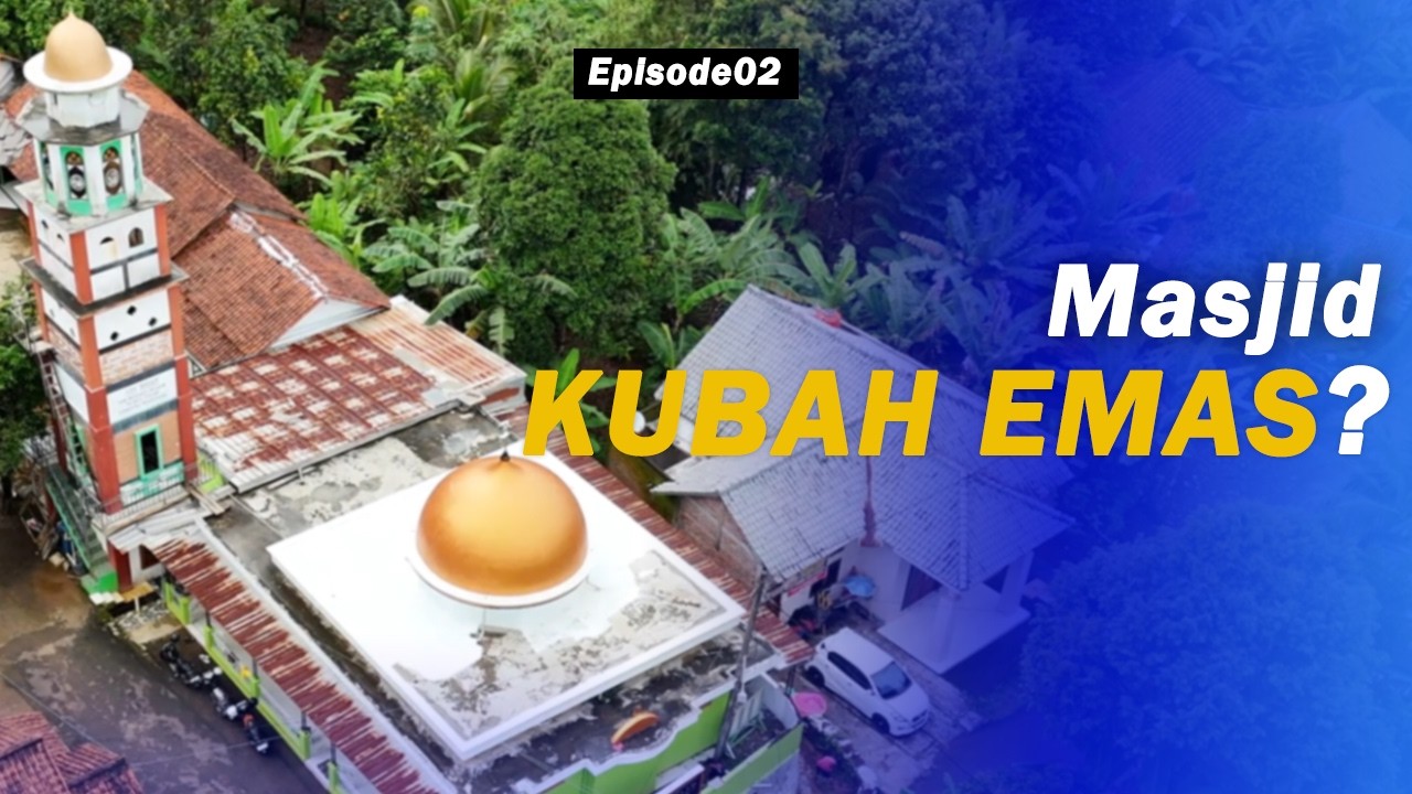 Kirain Di Kota Besar, Ternyata Masjid Kubah Emas Ini Ada Di Plosok Desa!