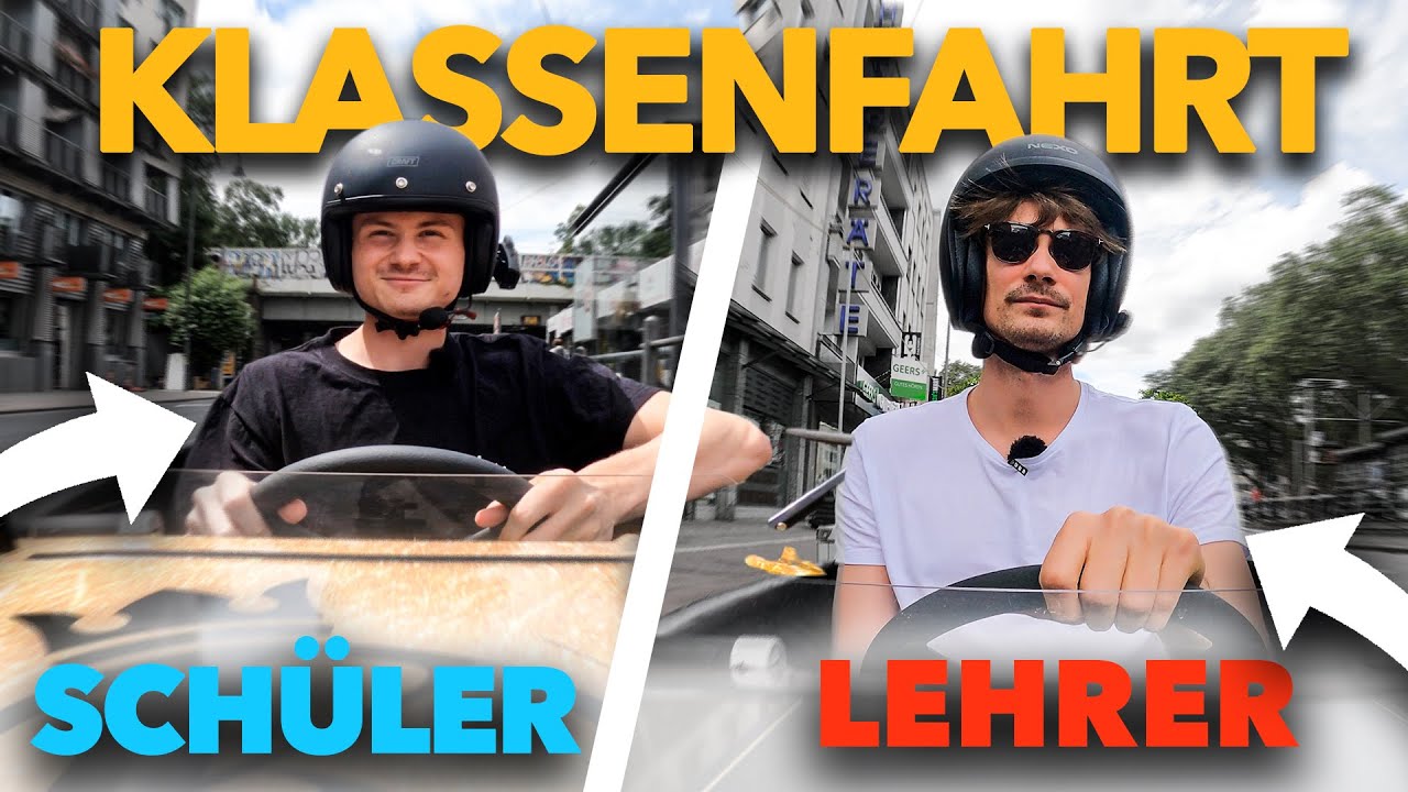 Klassenfahrt mit Herr Bergmann!