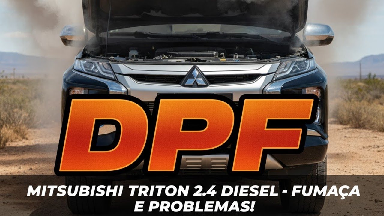 EP. 1404// Mitsubishi TRITON 2.4 Regeneração DPF! Sem Força! COM Fumaça! Luz Painel! NÍVEL ÓLEO ALTO