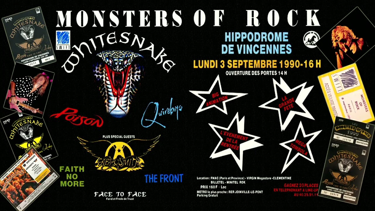 Whitesnake - 1990-09-03 Paris - Full Show