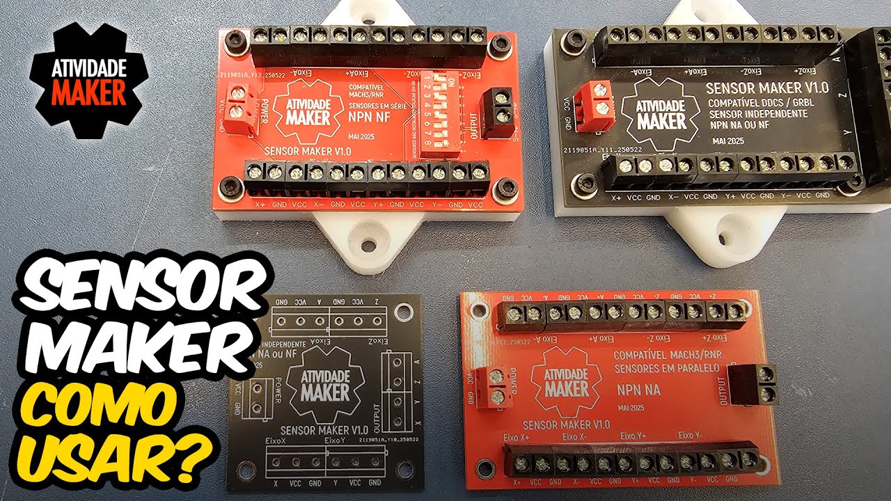 PLACA SENSOR MAKER para sua CNC ROUTER