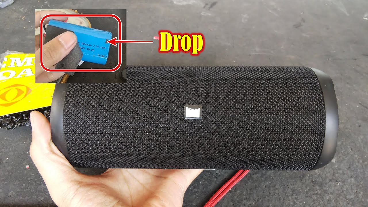 Servis Speaker Eggel Terra 3+ Baterai Drop