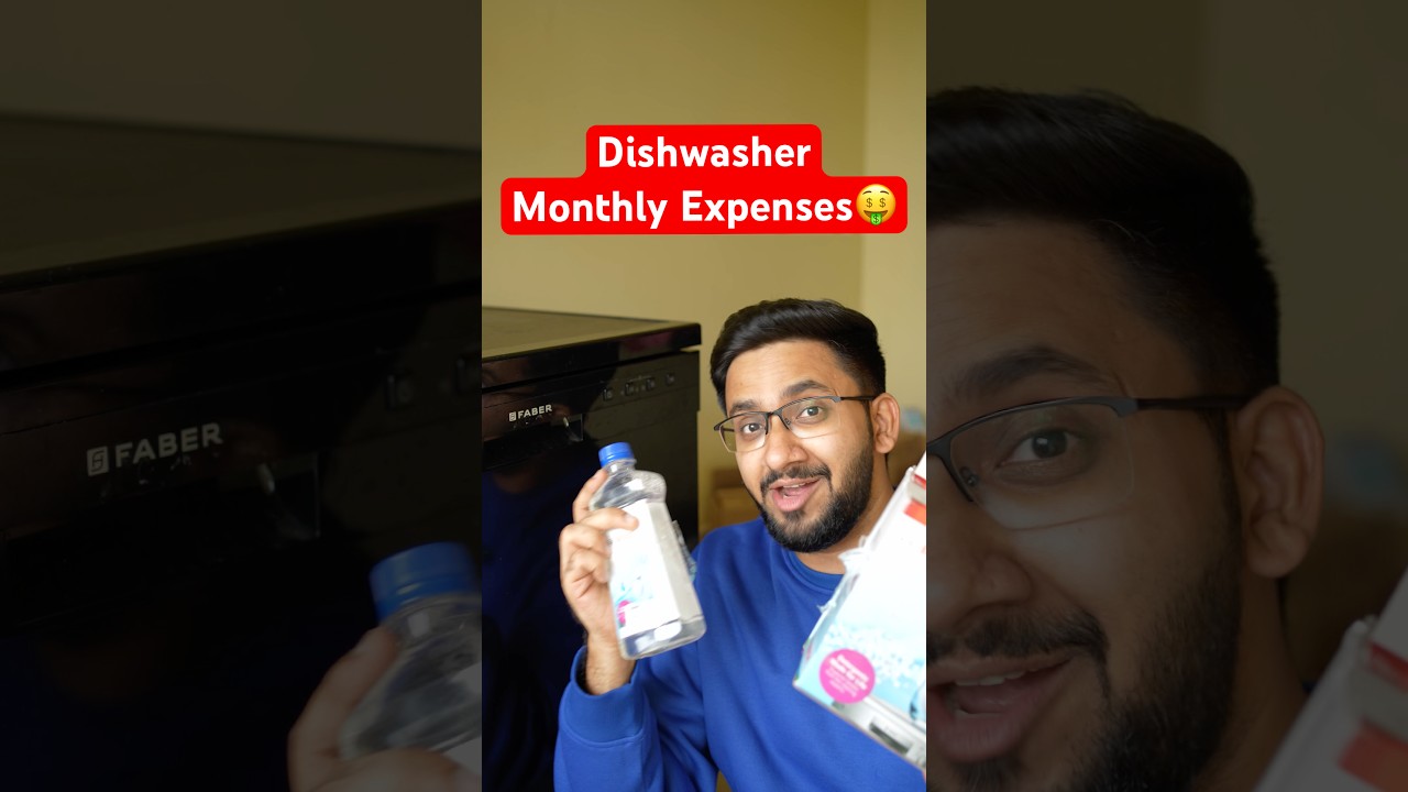 Dishwasher Monthly Expenses💰Electricity Cost per Month 😳 Ivlo Selavu aguma?