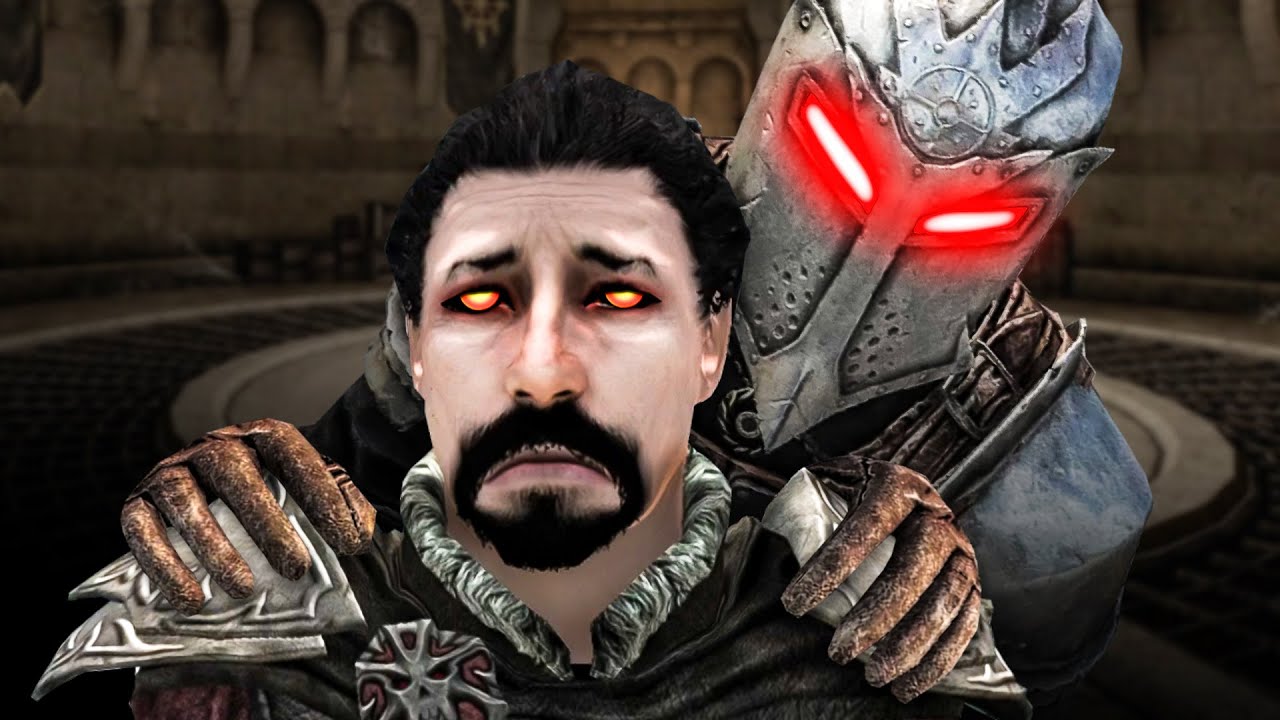 Skyrim, Can You Drag Lord Harkon to Fort Dawnguard?