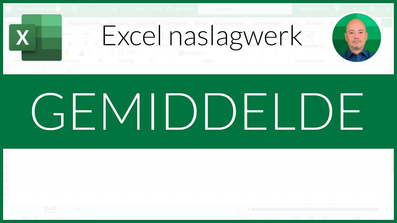 Excel naslagwerk: GEMIDDELDE