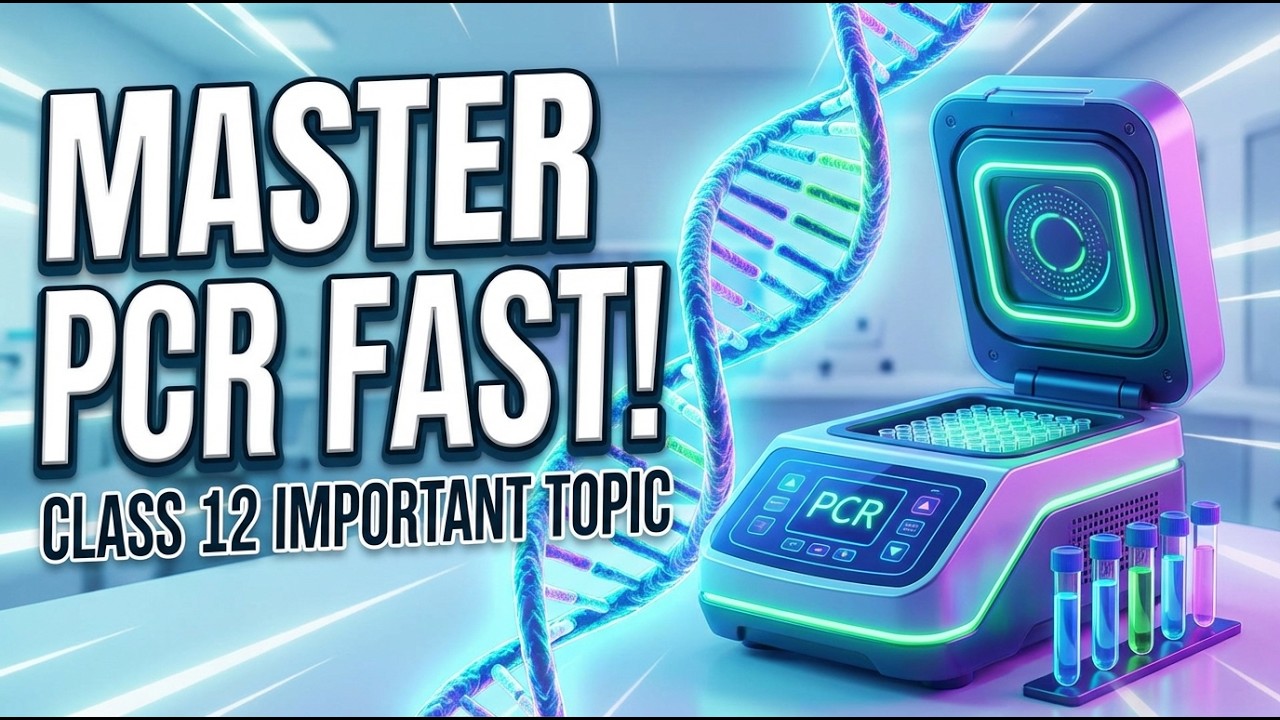 PCR class 12th important topic|Repeated topic of previous year paper of biology class 12th 