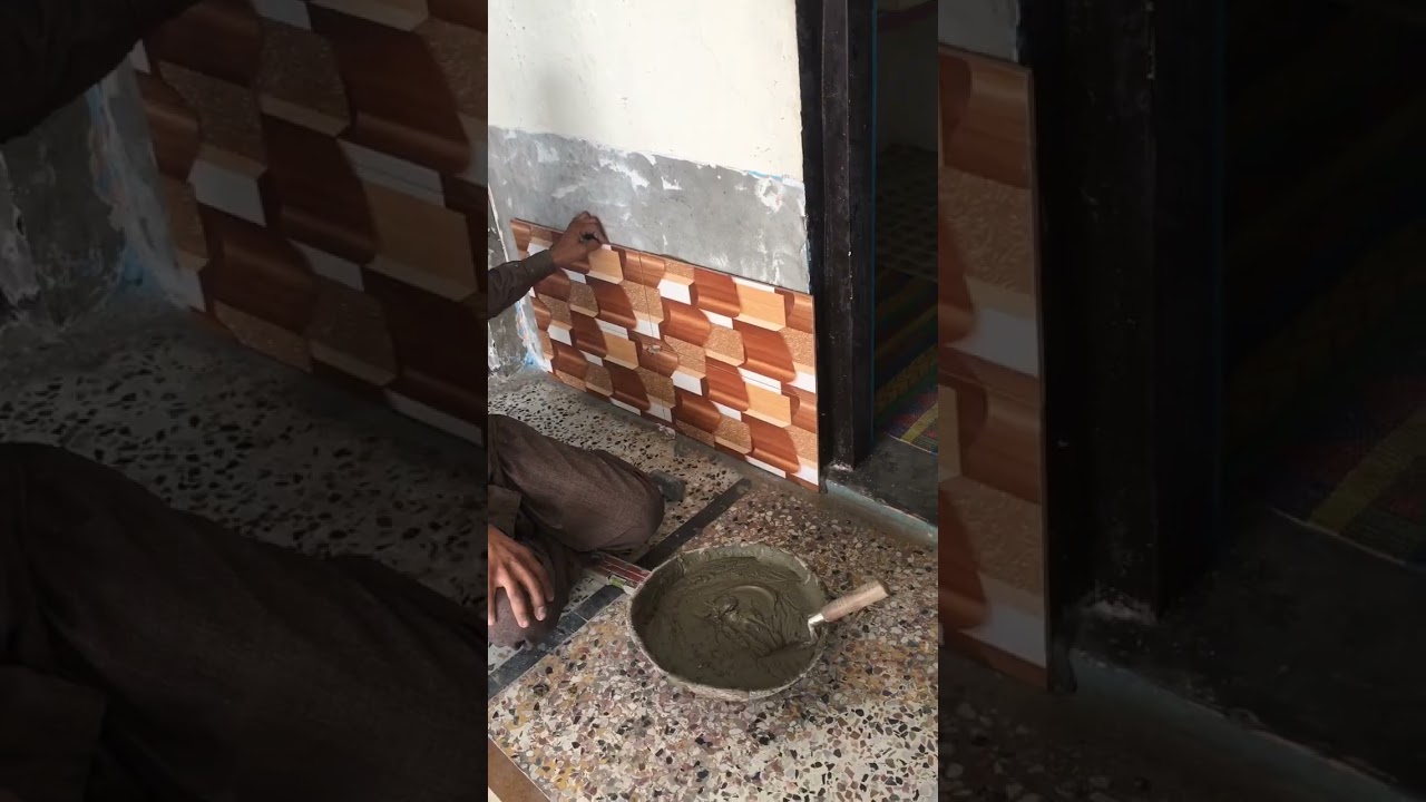 bahir baramday ma tile lagny ka tareyka Nizam mastri