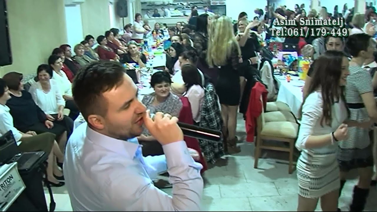 Zabava za Dame Muz Elvir Mujanović i Amel Bend Sve su Dame zaigrale uživo Asim Snimatelj