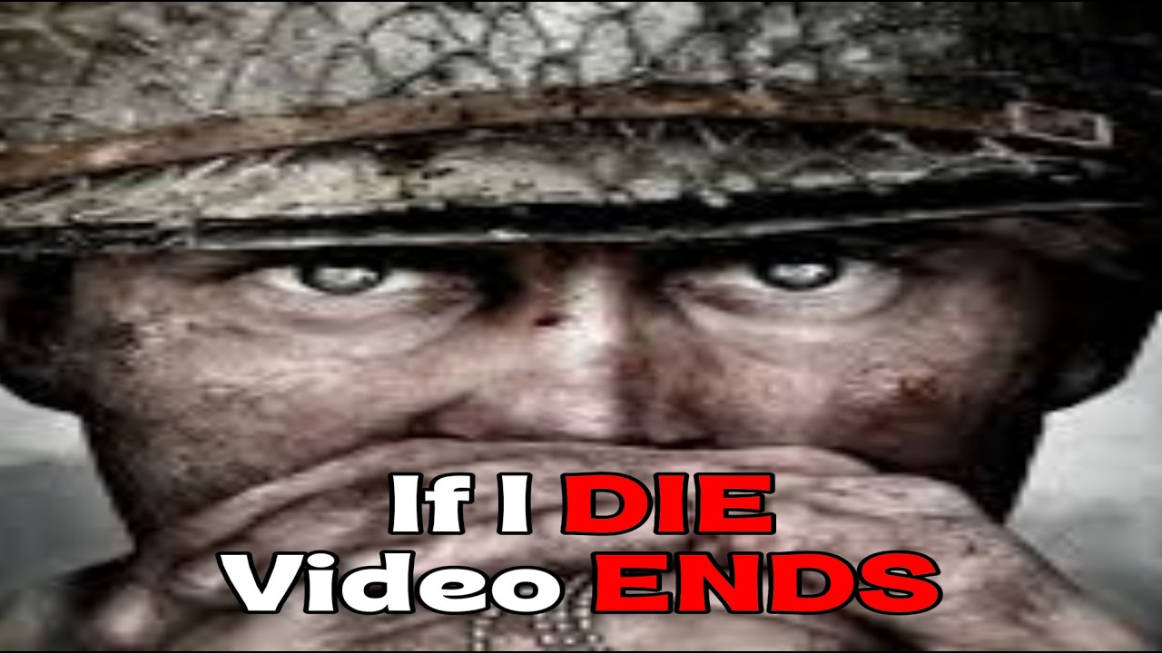 If I DIE Video ENDS ( unedited )