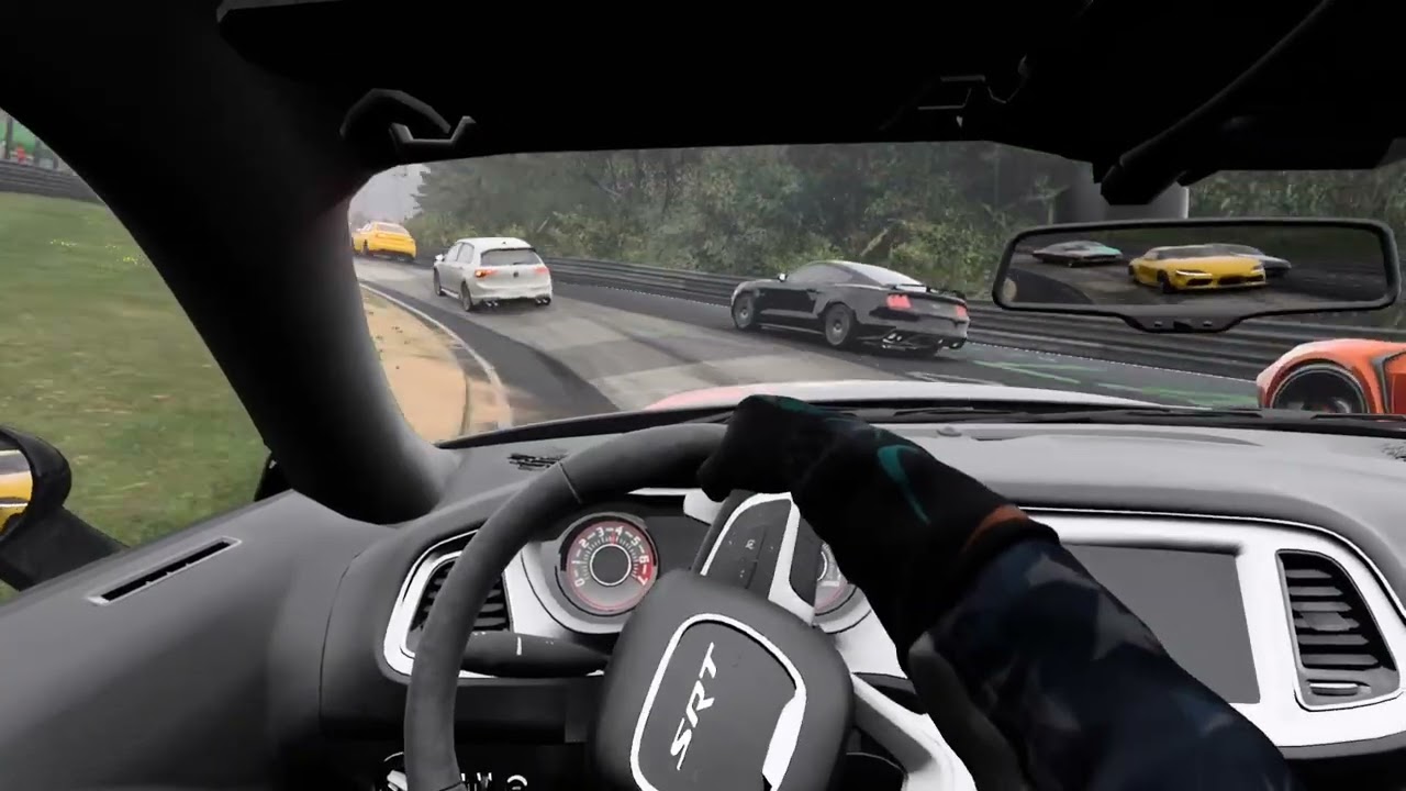 2018 Dodge Challenger SRT Demon 6.2 L V8 SC 931 HP Public Session At the Nordschleife @autosim7 