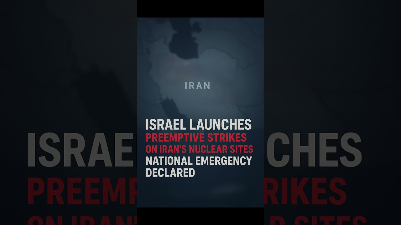 Israel Strikes Iran&rsquo;s Nuclear & Missile Sites; Declares National Emergency