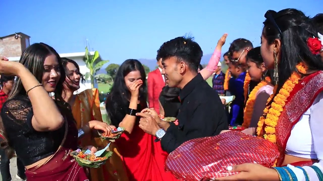 Surendra weds Jenisha chaudhary बि.स.२०७९/१०/१२,13 गते लमही  न. पा. ४ बर्का घुम्ना देउखुरी, दाङ्ग