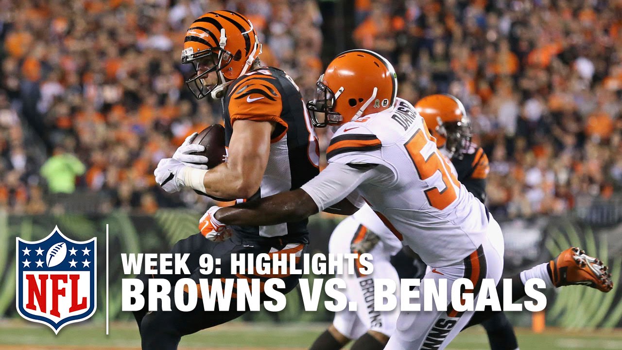 Browns vs. Bengals | Week 9 Highlights | NFL