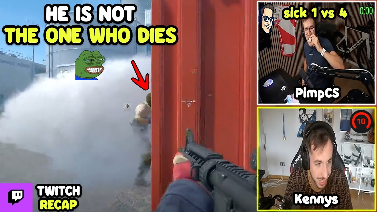 PIMP WITH INSANE GAMESENSE TO WIN 1 VS 4 CLUTCH! KENNYS EASY 3K ON PISTOLS! | CS 2 TWITCH HIGHLIGHTS