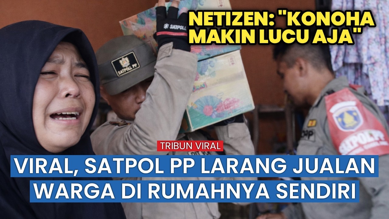Viral! Satpol PP Datangi Warung Sembako di Mesuji, Dagangan Pedagang Dibawa Petugas