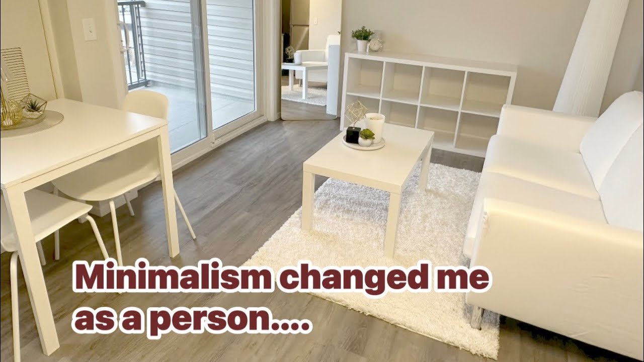 [Ep6] How minimalism changed me for the better.. my minimalist living room makeover. 