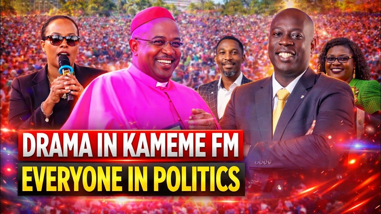 DRAMA IN KAMEME FM WHERE DR  JJ AND WAKIRUMBA MIMIC POLITICIANS