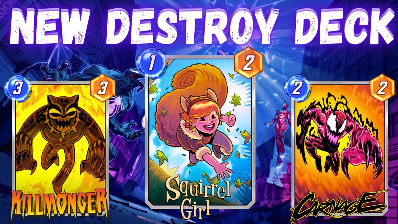 This New Destroy Deck Works ! Marvel Snap Infinite Gameplay
