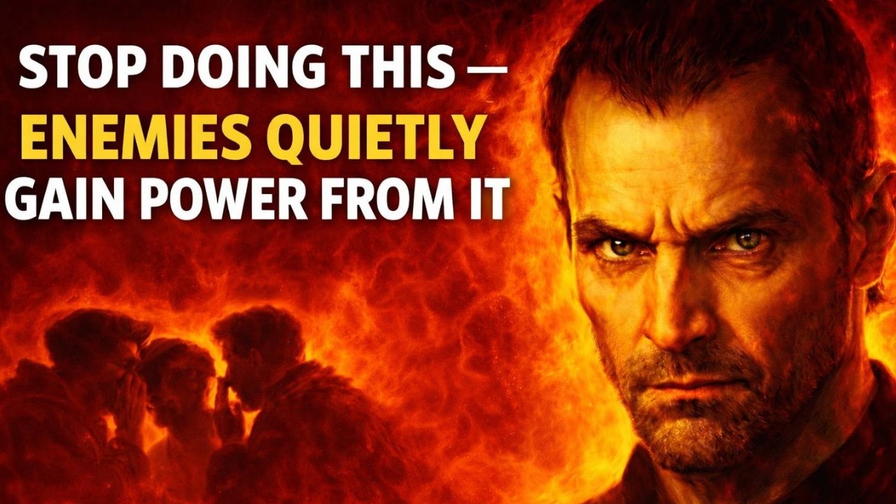 Stop Doing This — Your Enemies Quietly Gain Power From It | Dark Psychology
