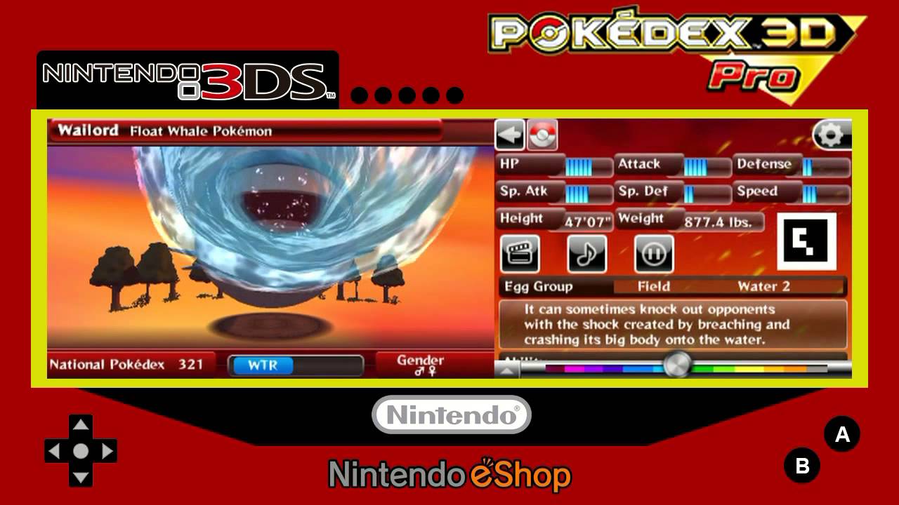 Pokemon Pokedex 3D Pro: Generation 3 All Hoenn Region Pokemon 252-386