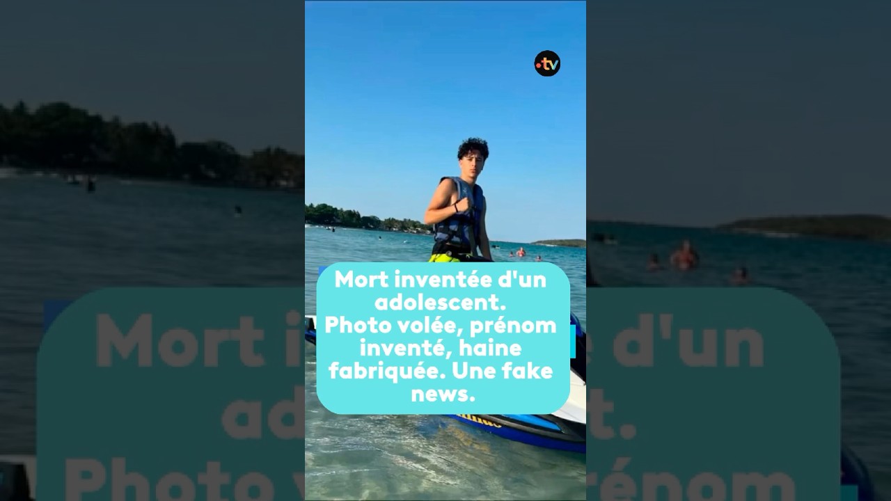 Fake News : Mort de Yanis, photos vol&eacute;e, pr&eacute;nom invent&eacute;, haine fabriqu&eacute;e