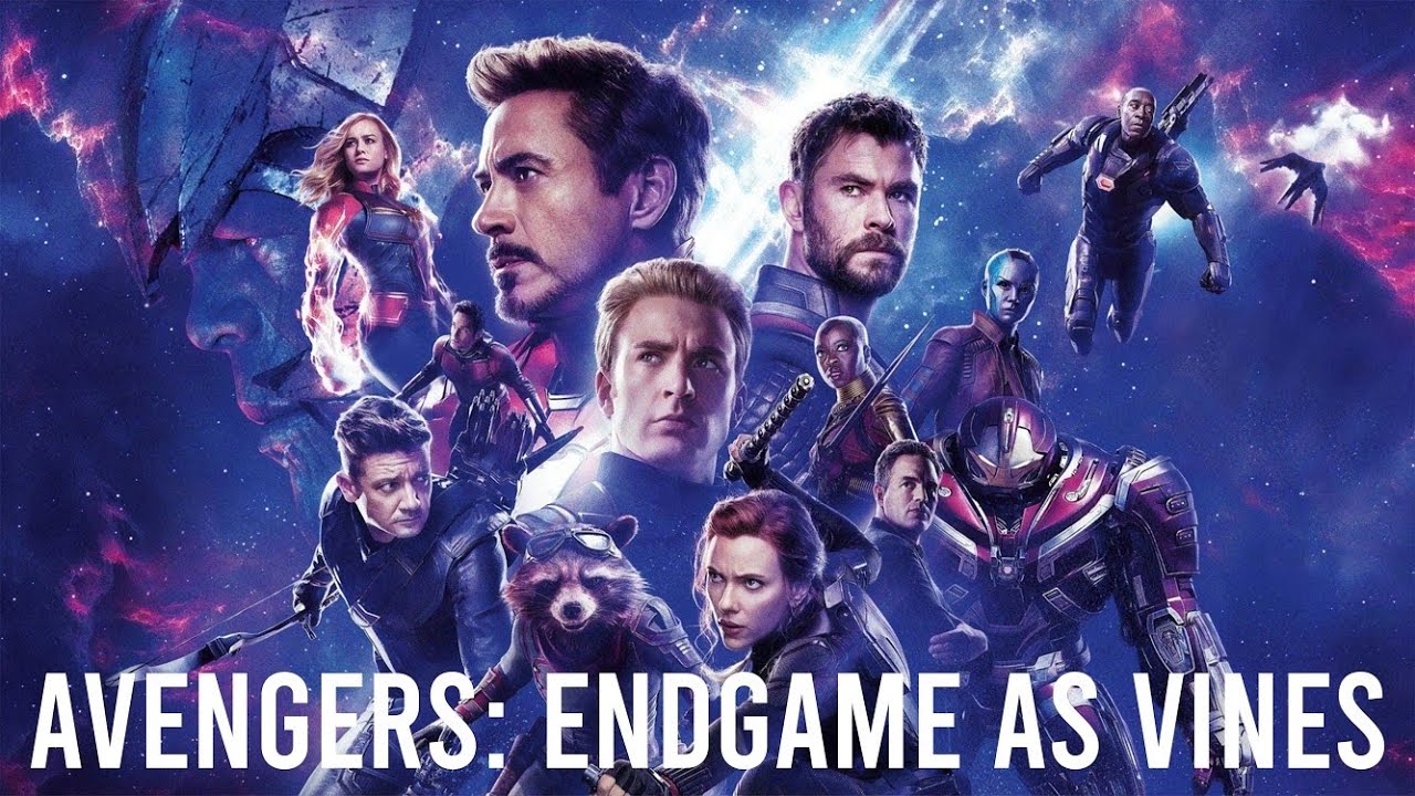 avengers endgame as vines