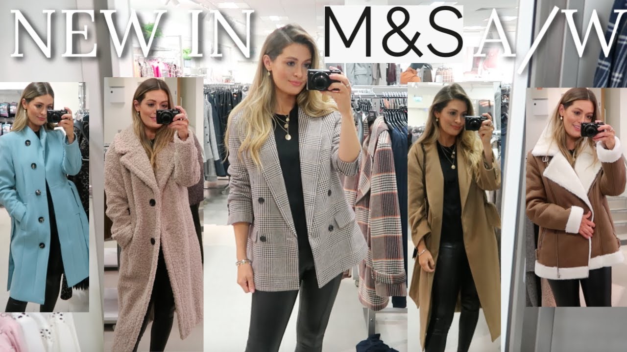 NEW IN M&S | COME SHOPPING WITH ME | AUTUMN / WINTER | FALL TRY ON HAUL MARKS & SPENCER