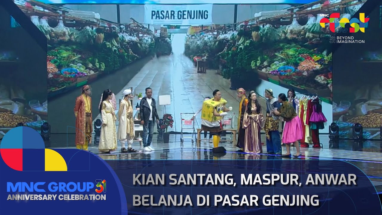 Maspur, Bu Lek, Anwar dan Kian Santang Habiskan Uang Kaget | MNC GROUP 31 ANNIVERSARY CELEBRATION
